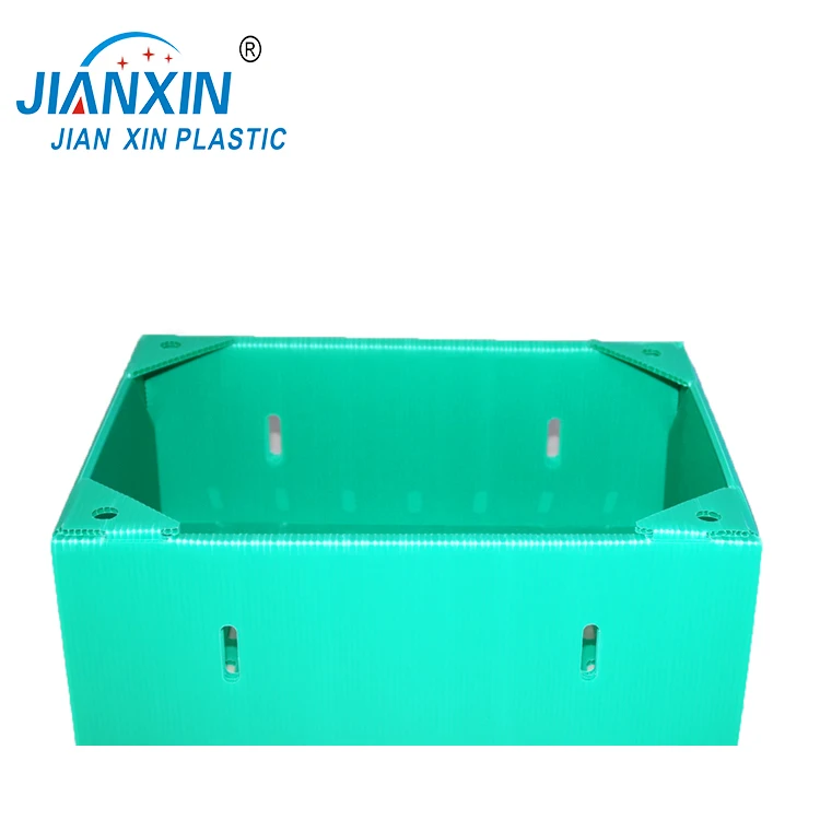Customized Fruit /Vegetable Packaging Corrugated Plastic Box Corrugated Storage PP Packing Boxes for fruits and vegetables
