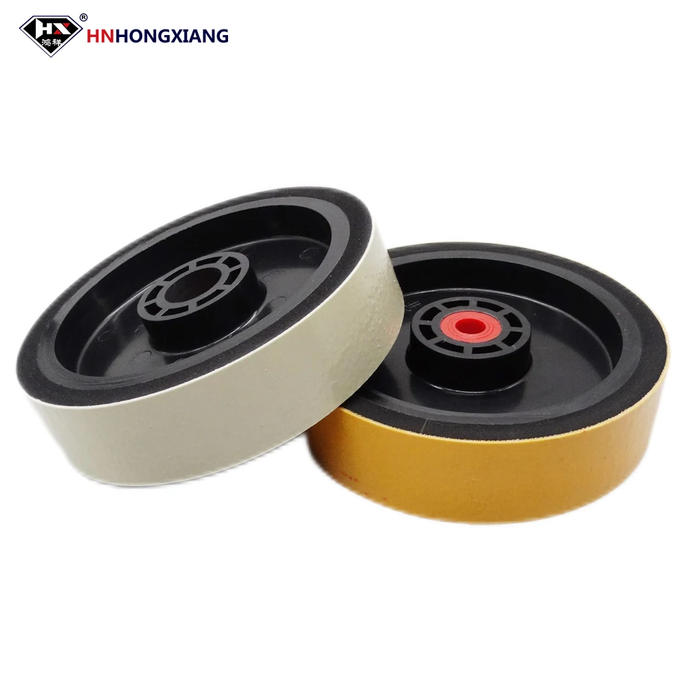 6inch 8inch Nova Soft Lapidary Diamond Cabbing Wheel Nova Soft Polishing Wheels For Gemstones
