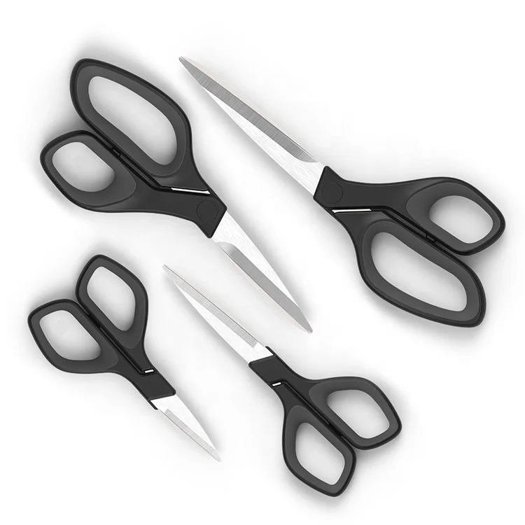 Stainless Steel Scissor with PP + TPR Handle Utility Scissors for Household