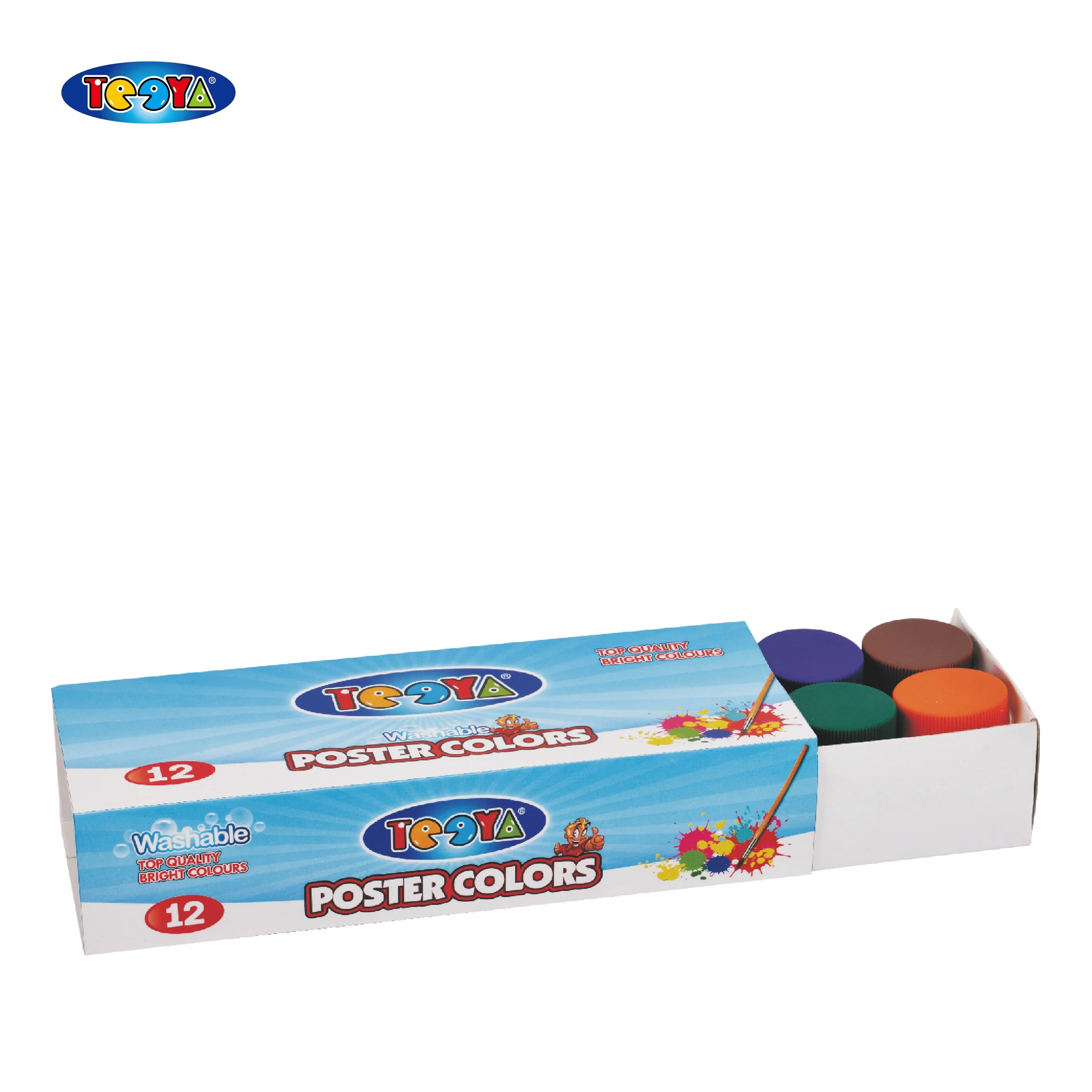 
12 COLOR 20ML FINGER PAINT SET 