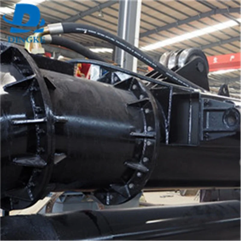 Sea sand The dredger with hopper and bucket low price