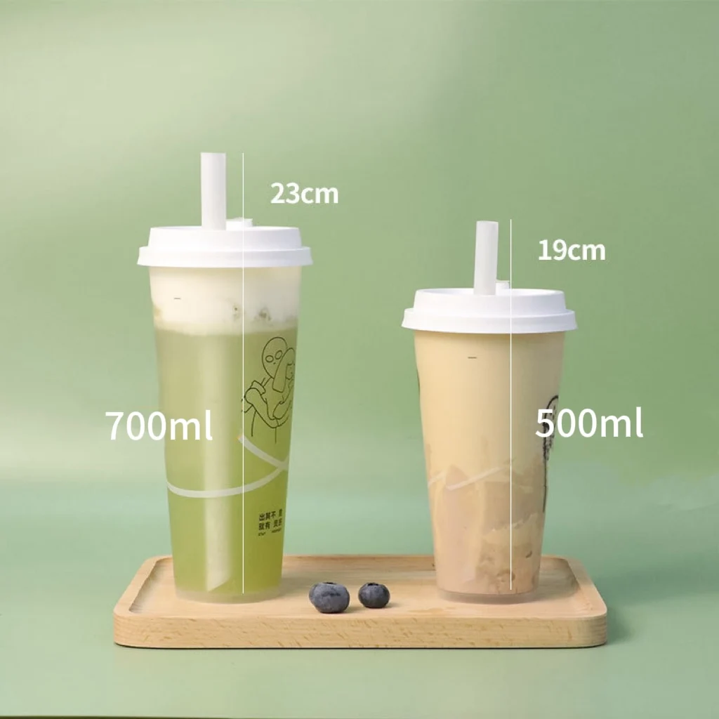 Биоразлагаемые пластиковые стаканчики pla16oz с логотипом Одноразовые столовые чашки для вечеринок многоразовые кофейные pla