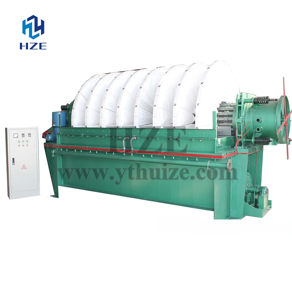 
Gold Tailing Dewatering Process Disc Vacuum Filter 