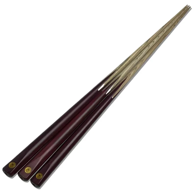 Zhuoying B-8 integrated economical pool cue 145cm snooker pool cue ash wood + purple heart wood cue 10mm