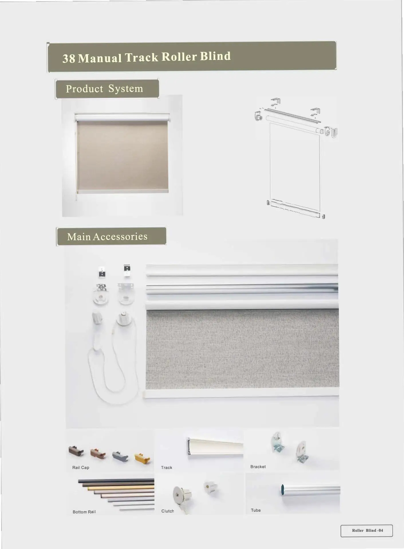 Motorize Chain Roller Blinds Window Blind Fabric Smart Roller Blinds