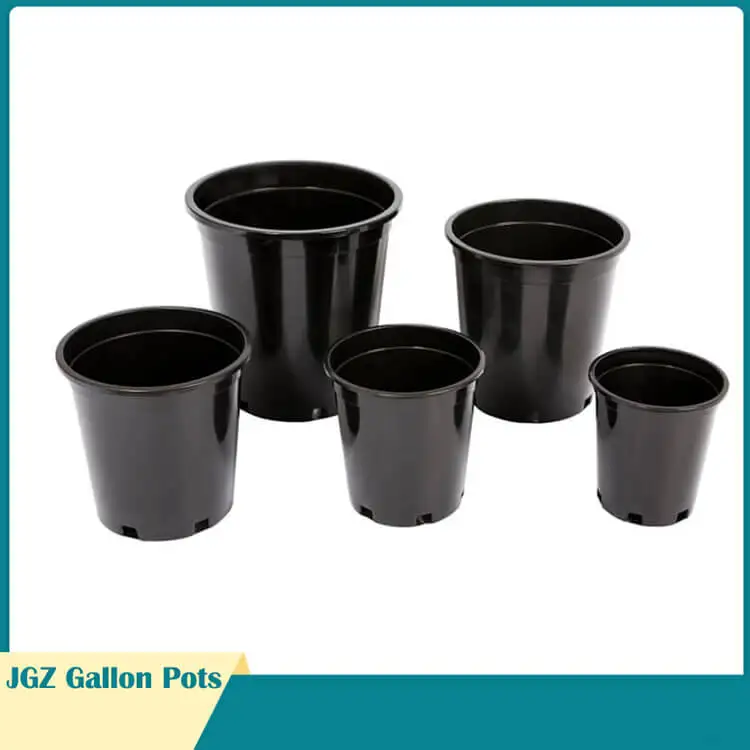 Factory Oem 1 2 35 7 10 12 15 Gai Black Gallon Trade Flower Pot For Seeding