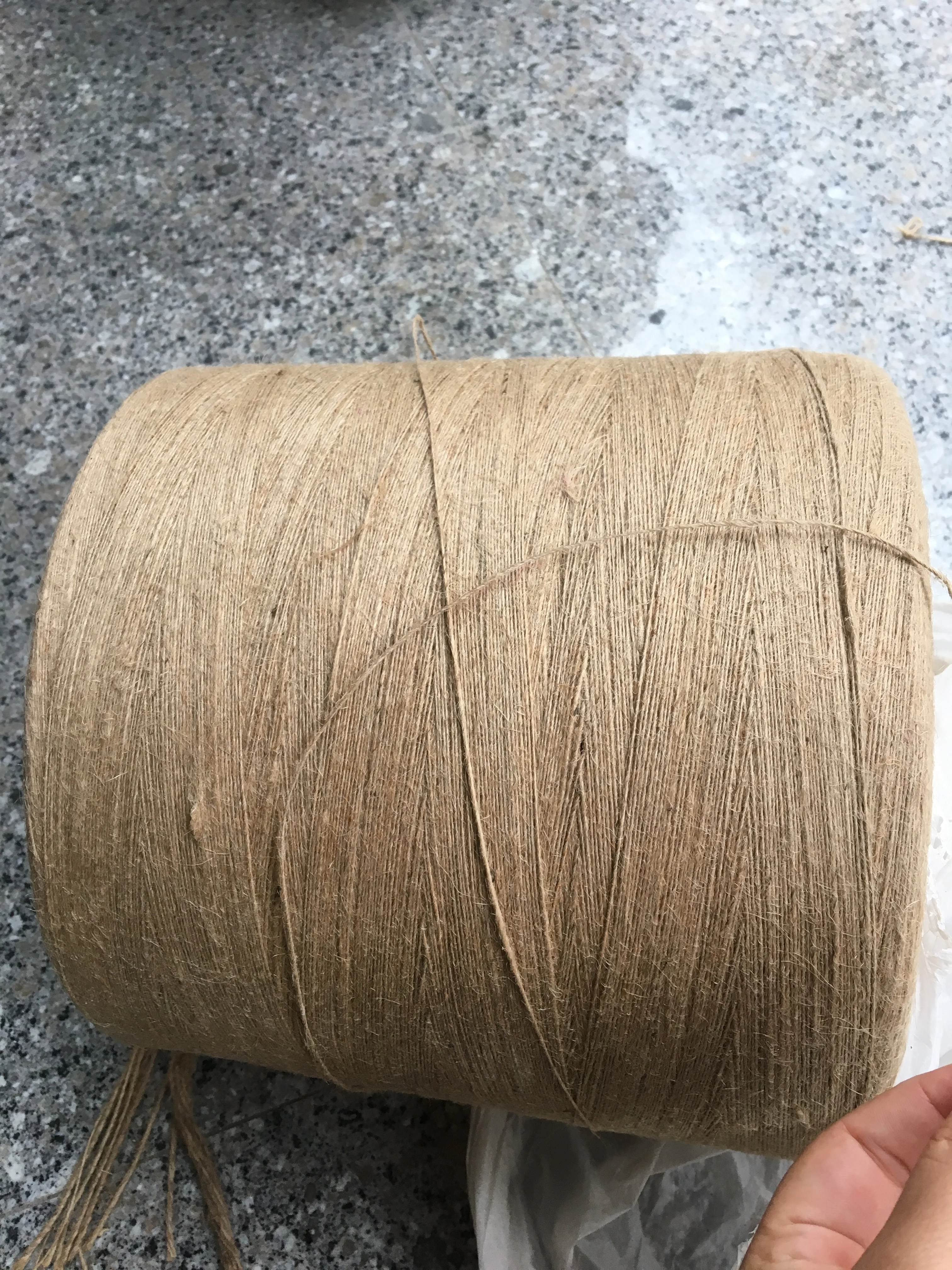 
1 2 3mm 1 3 PLY DIY craft packaging rope jute yarn twist hemp rope Jute twine 