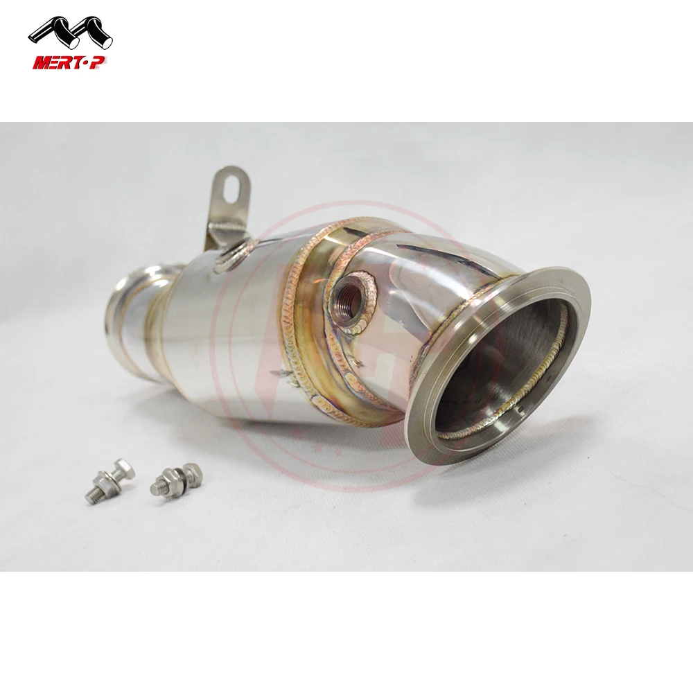 Mertop SS304 catless performance down pipe для M135i F20 / F21 M235i F22 M2 F87 2016 +