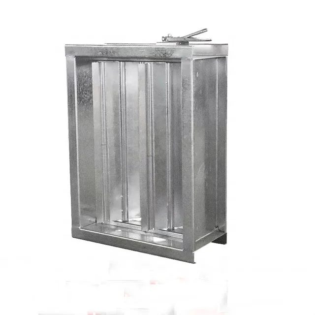 HAVC system manual volume control damper for duct