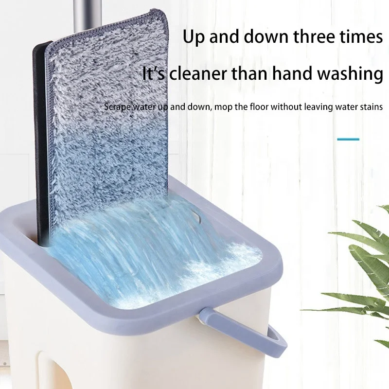 Upgraded Scratch-off Tablet Lazy Mop Wet And Dry Household Mop Hot Magic Mop