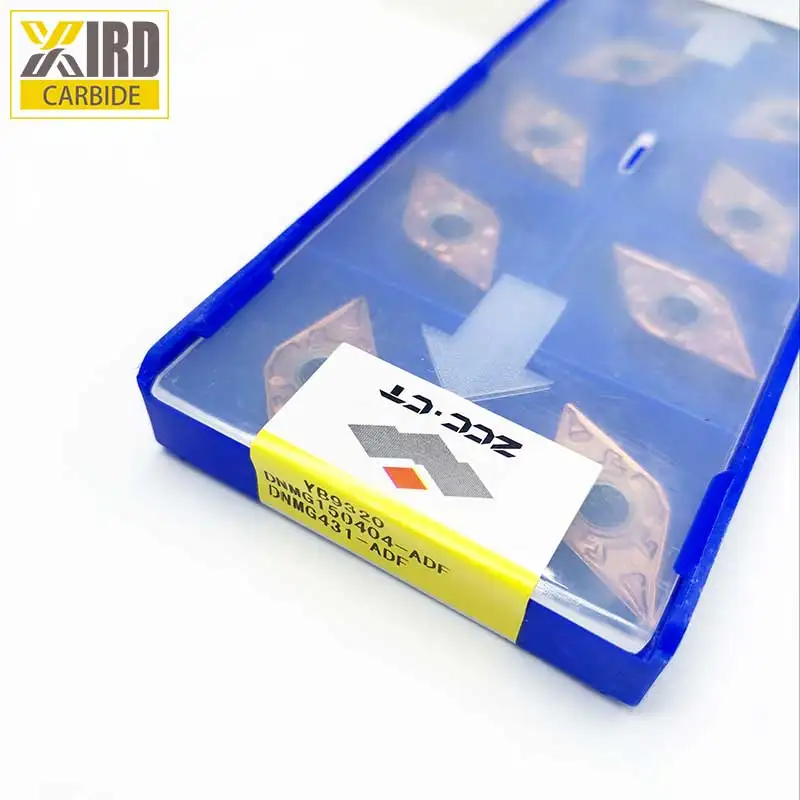 DNMG/DNMG431/DNMG150404-ADF YB9320 карбидные Токарные Вставки для нержавеющей стали