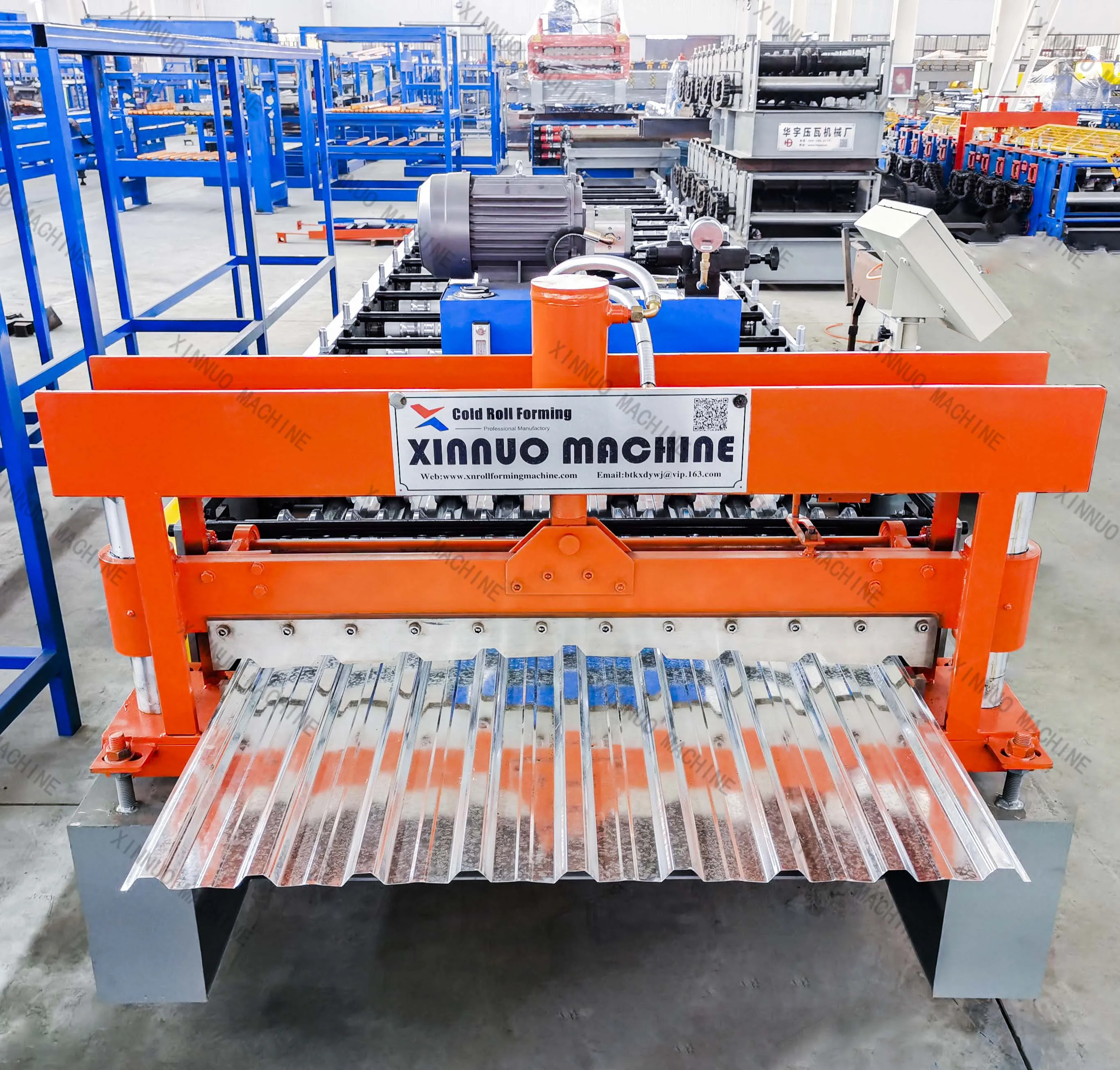 Metal colored steel sheet roll former metal coated steel panel roll forming equipment.