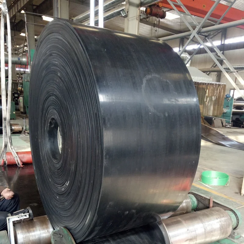 DIN22102 EP630/4 M24 thermal coal clinker EPDM rubber ep  conveyor belt price