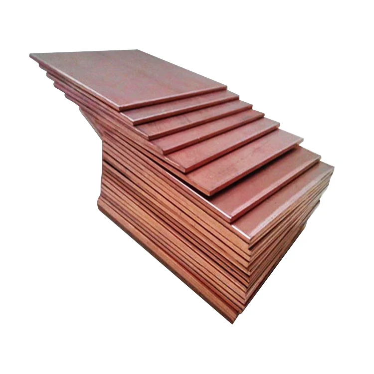 Pure Copper 3mm 5mm 10mm thickness 99.99% Copper Cathodes T1 T2 T3 4x8 copper Plate sheets