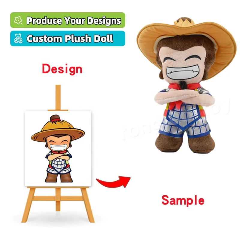 OEM Custom Made Plushie Stuffed Soft Animal Doll Plush Toys for Promotional Gifts