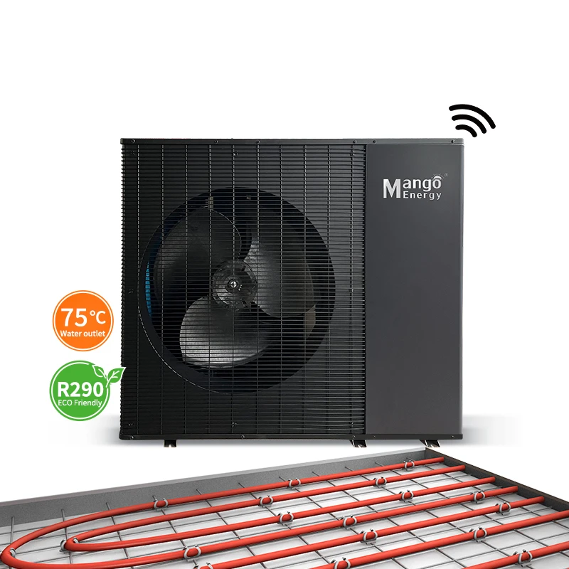 R290 380V 9~15kW A+++/Wifi/DC Inverter Monoblock Air Source Heat Pump Water Heater For Heating/Cooling Pompe a chaleu