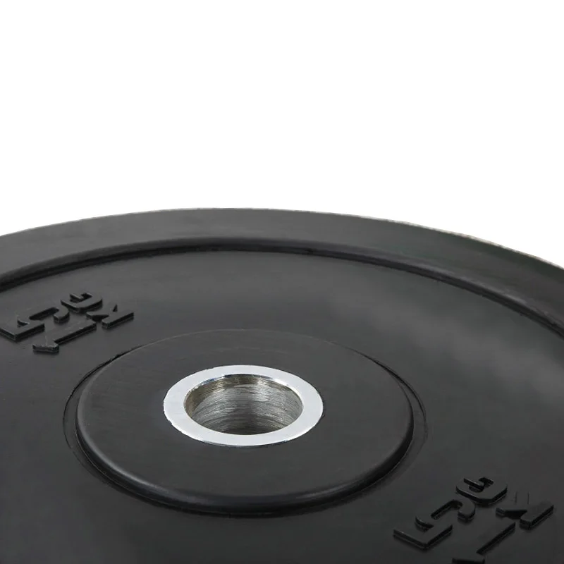 
Hot selling custom logo gym tools fitness set body building weight lifting equipment Rubber Bumper Plates 