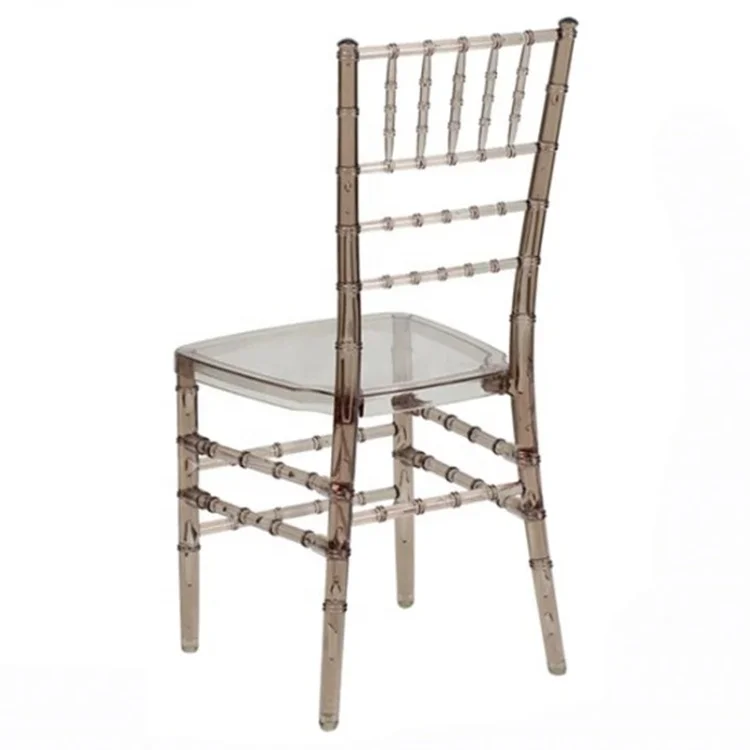 Прозрачные штабелируемые стулья Тиффани Chiavari из акриловой