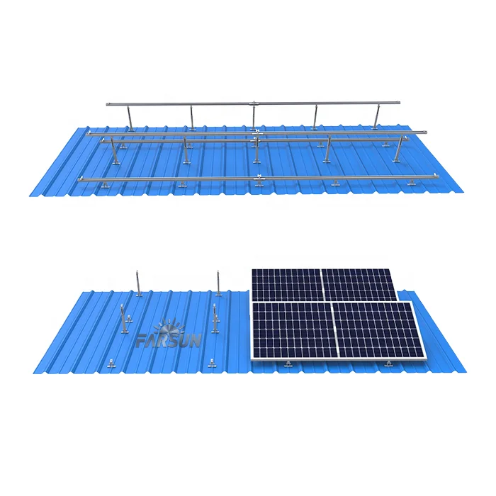 FarSun Solar Metal Roof Bracket PV Aluminium Mounting Kit Triangle Brackets Mount
