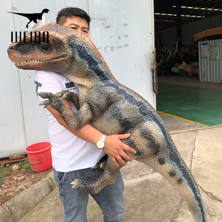 Суперреалистичная кукла-динозавр t-rex с ручным управлением
