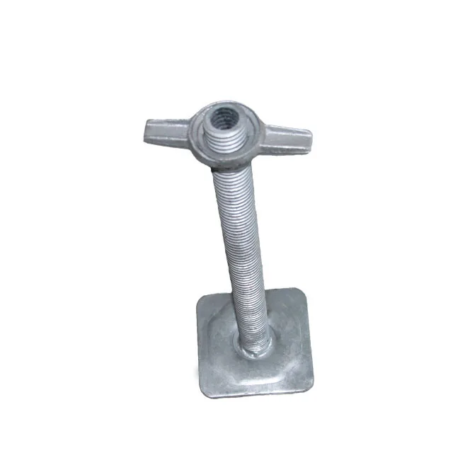 Construction Building Scaffolding Adjustable Base Jack Screwed 600mm