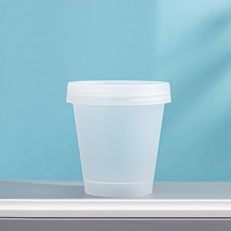 200g Empty clear Frosted Cosmetic Containers 200ml Matte Cream Pot Ice Plastic Bottle Jars