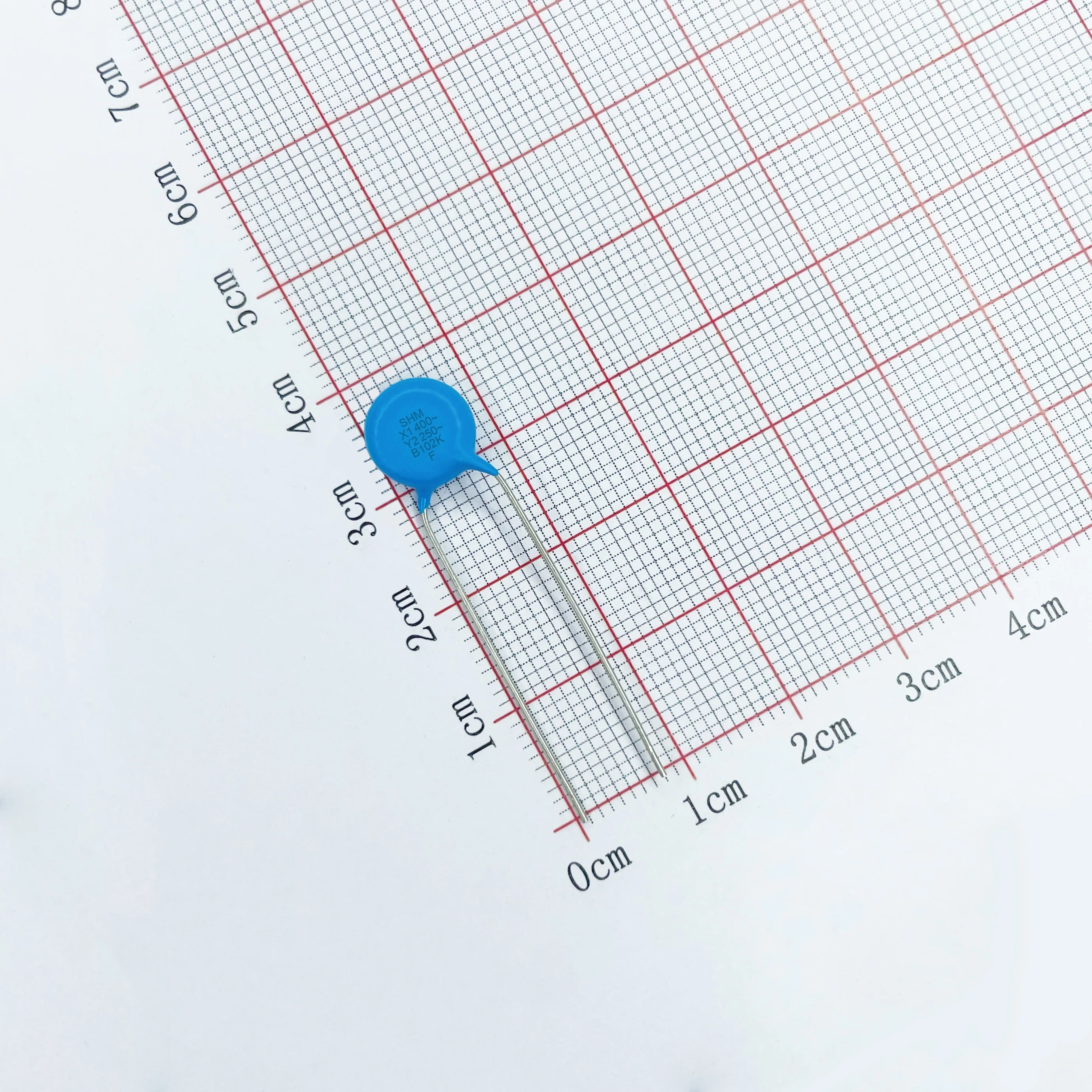 Профессиональный Керамический дисковый конденсатор 30 лет, оригинальный заводской 1000pf 250VAC Y2, защитный конденсатор для конденсатора