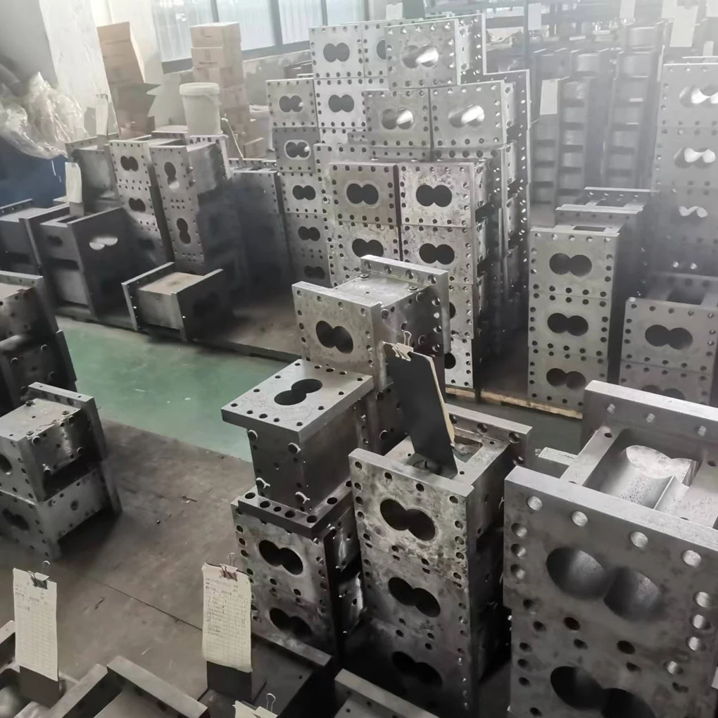 Barrel For Co-rotating Twin Screw Extruder With Water Channel Inside