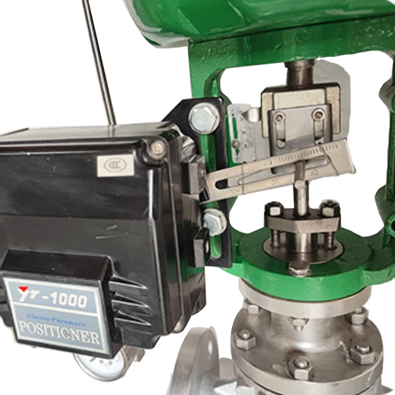 Pneumatic regulating valve ZJHP-16C single-seat steam heat transfer oil flow high temperature resistant control valve