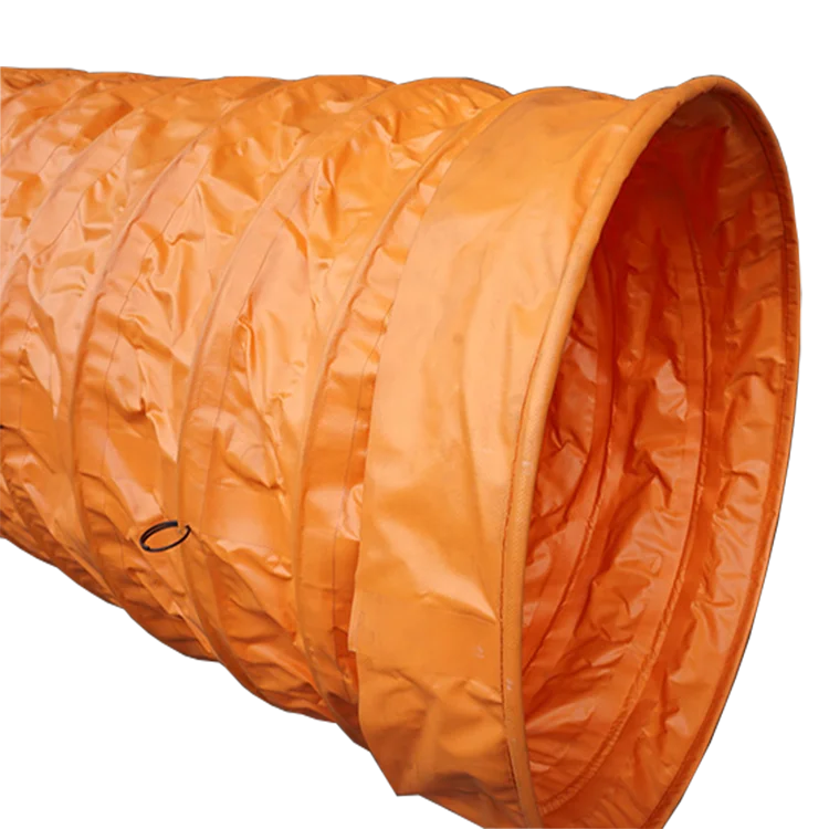 59 inch PVC Flexible Mine Ventilation Duct Hose Tarpaulin Manufactory Mining