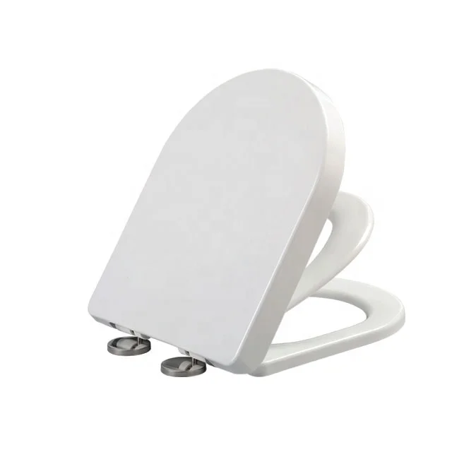 
Plastic ( PP ) Soft Close White Quick Release WC Baby Mother Toilet Seat Covers / Children Kids Toilet Seat 
