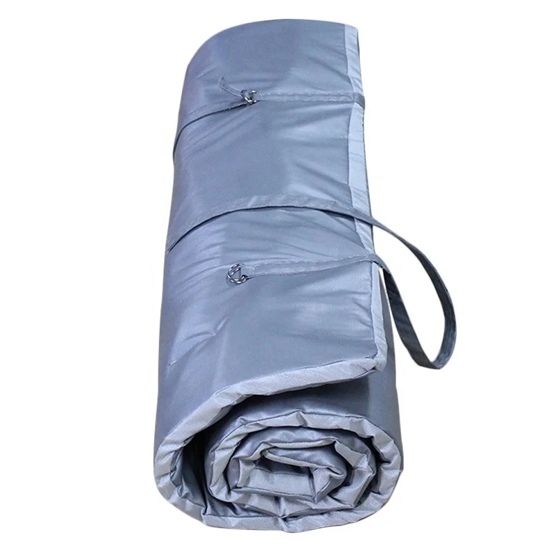 Orcas fireproof thermal insulation heat shield for heating pipe