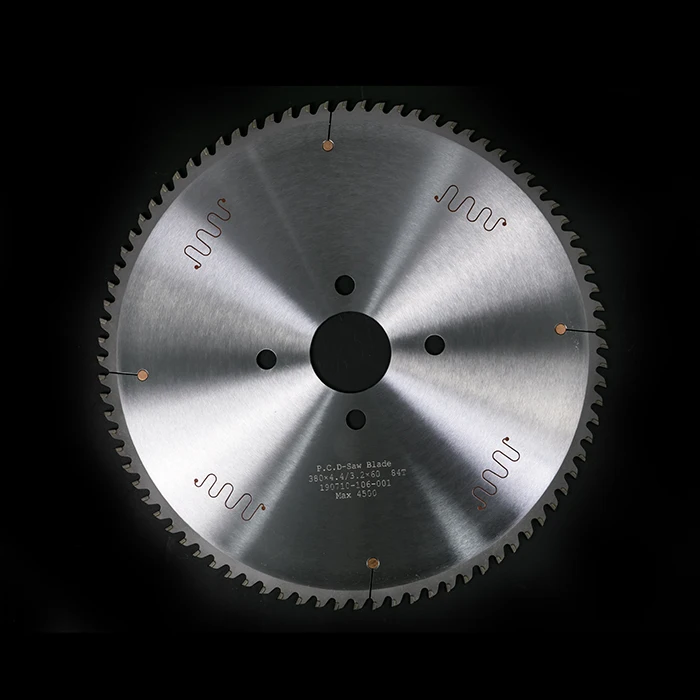 High quality woodworking tools PCD saw blade 350 4.4 3.2 60 72T for NANXING panel sizing machines