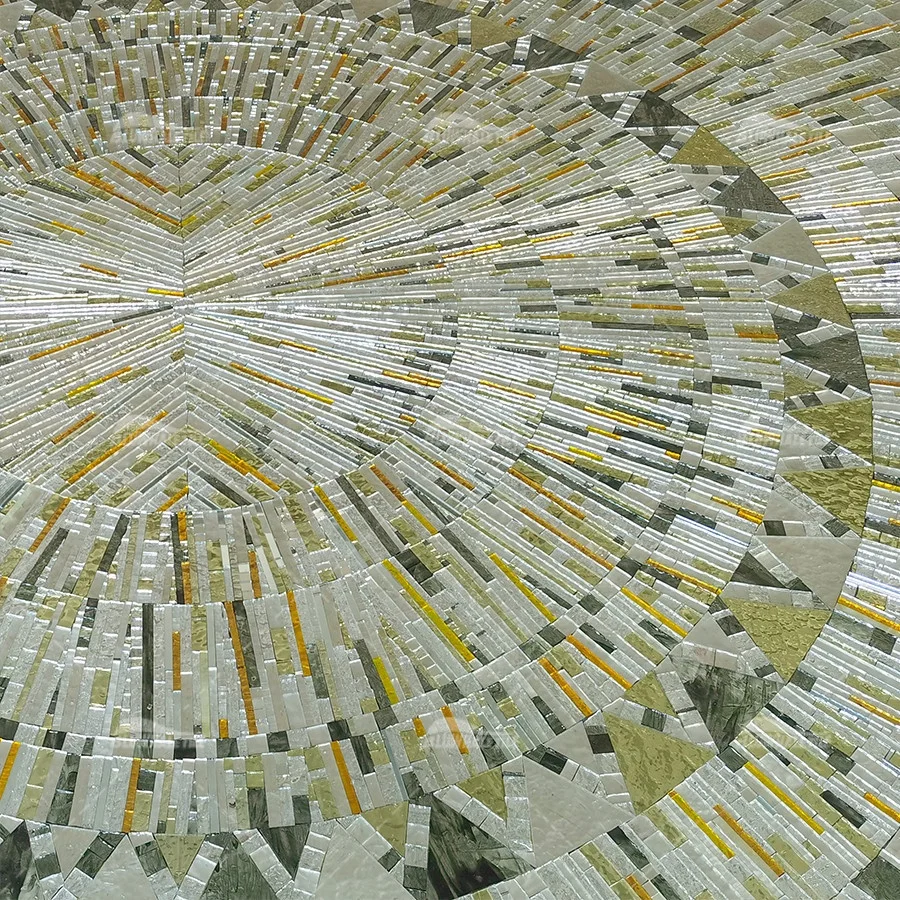 Настенная мозаика ручной работы для ванной комнаты отеля настенная 3d-мозаика с рисунком плитки зеркальная из