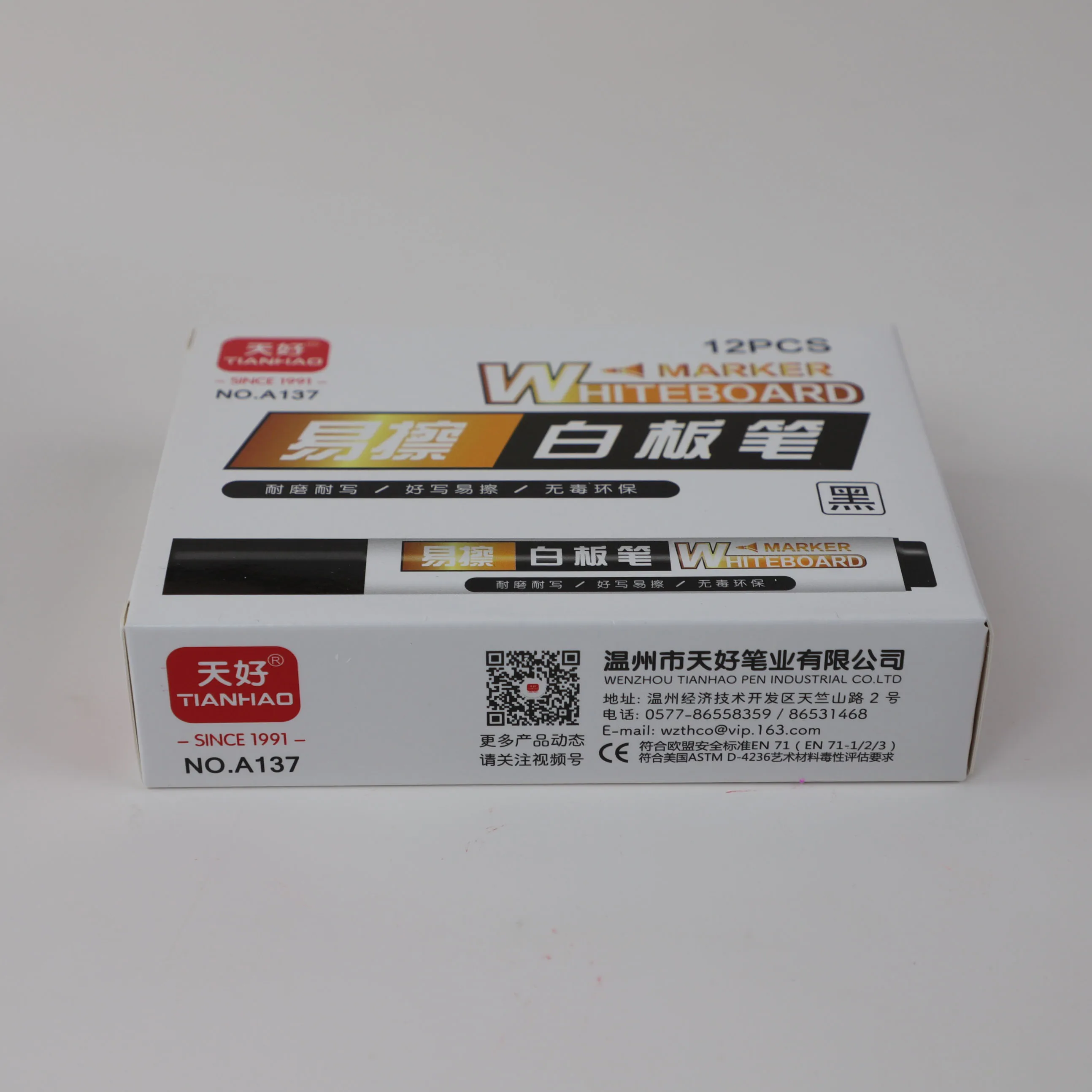 Marker Quick Drying Refillable Marker Ink Pen Dry Erase Markers for Office Whiteboard Ink Whiteboard Ink OEM Durable Whiteboard