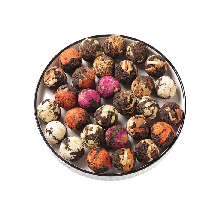 Top 100% Pure Natural flower tea puer Healthy Drink Fragrance Flower tea ball