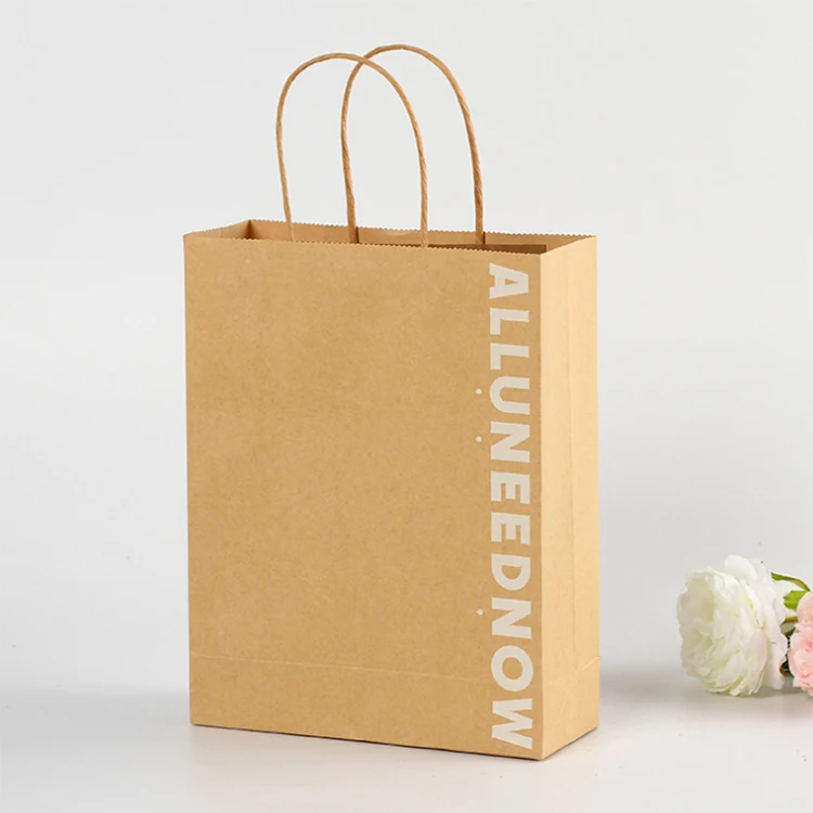 
shopping bags washable kraft paper tote bag paper bags 
