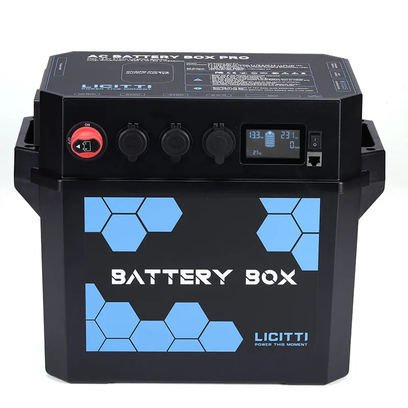 Licitti Solar 12v Storage Empty Battery Box