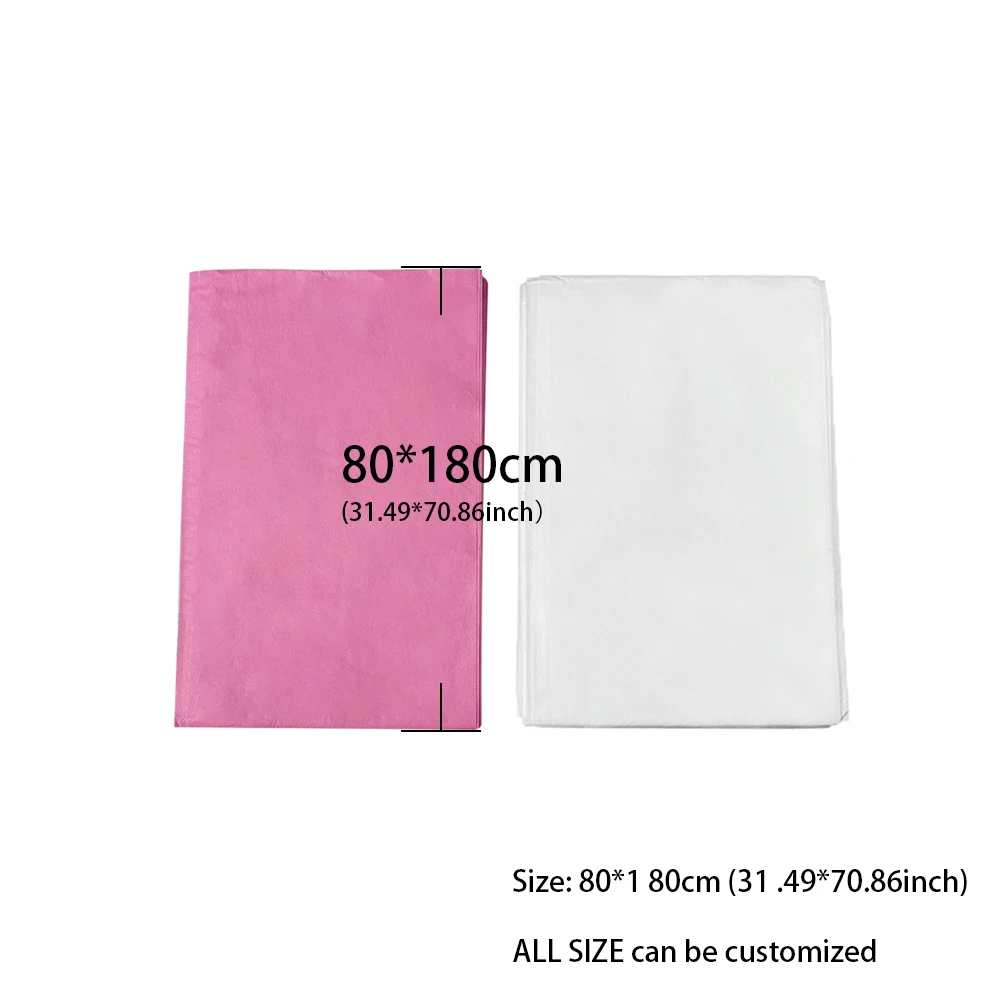 Disposable PP Bed Sheets Waterproof Spa Massage Sheets Disposable Massage Hospital Bed Sheets for Hair Salon