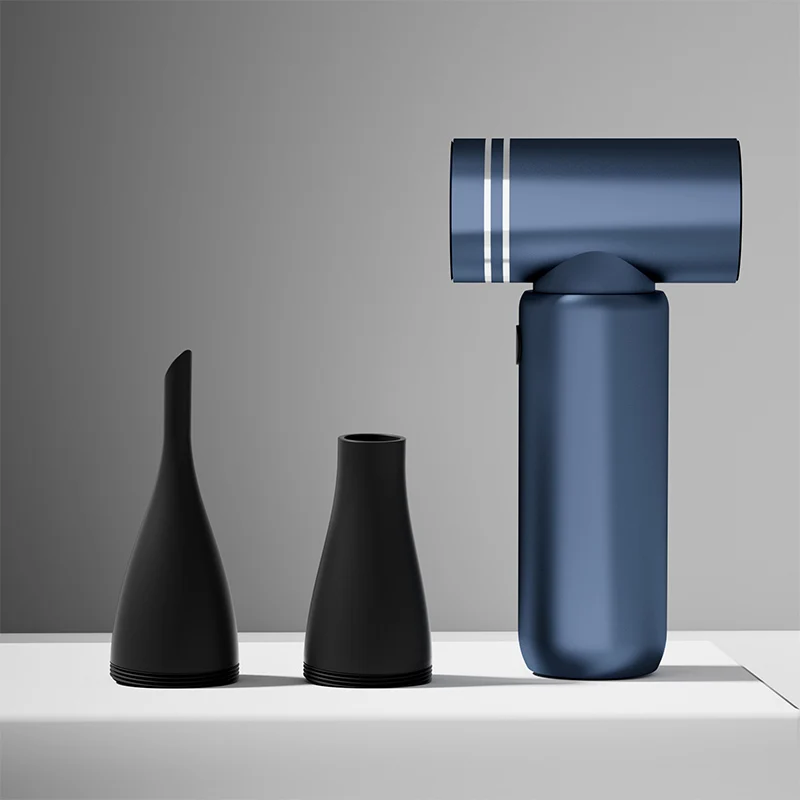 New design bbq turbo hand held fan with low price/jetdry turbo