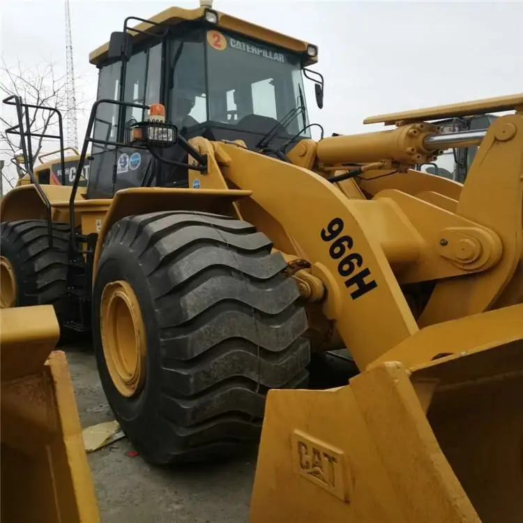CAT 966H used loaders  Earthmoving  machinery  engineering  dump trucks  second-hand