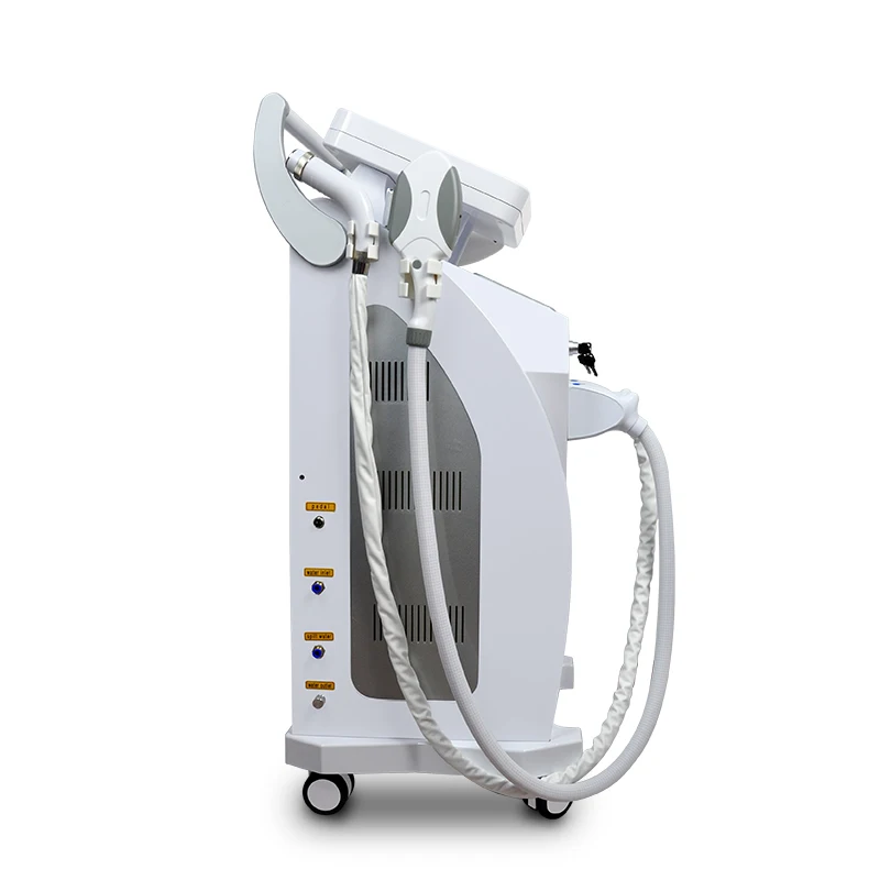 High Efficient Power Supply Stationary 3 in 1 Elight IPL Opt Machine For Hair Removal and Tattoo Removal