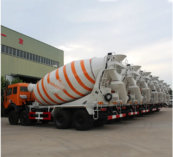  Высококачественная Износостойкая стальная Бетономешалка FOTON 8x4 14m3 для транспортировки бетона строительства