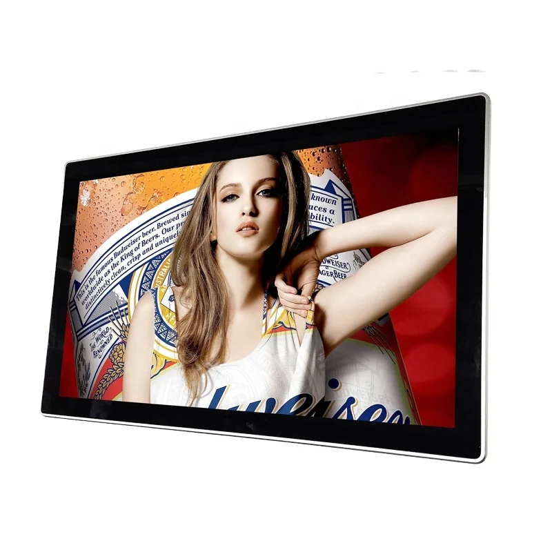 Factory Customized OEM Wall Mount monitor Digital Signage 10.1 Inch Touch Screen panel monitor with IPS NFC Android Tablet