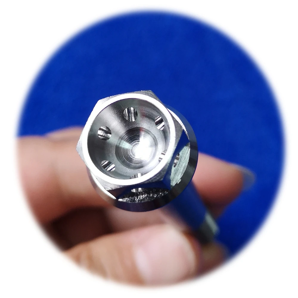 
Din 6921 M5 M6 M8 M10 Gr5 Titanium Flange Bolt For Motorcycle 