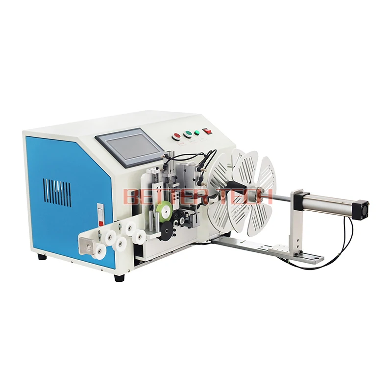 Automatic wire cable winding machine wire copper foil wrapping machine