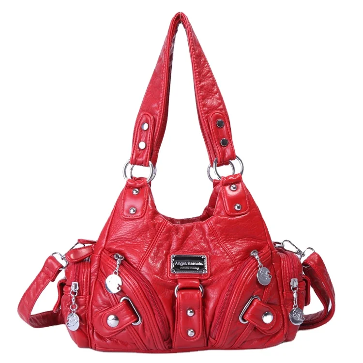 Angel Kiss Leather Tote Bags Ladies Handbags Shoulder Bags Women Bags Handbags  For Women