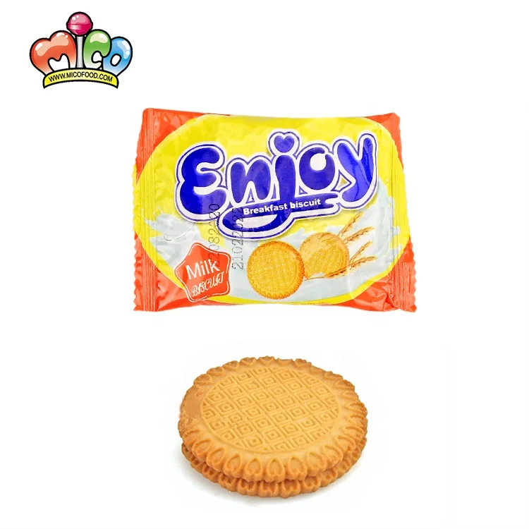 2021 Popular Halal Breakfast Milk Oatmeal Wheat Biscuit Cookies For Snack Confectionery