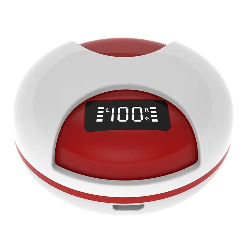 
Super Light Weight LED Battery Display Bluetooth Earphone Earbuds with Factory Price 