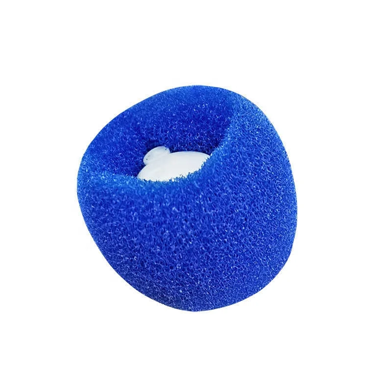 10pcsBear Sponge Laundry Balls Clothes Anti-tangle Sticky Balls Washing Machine Cleaning Balls Magic Stain Removal Wash